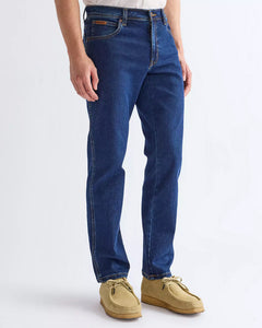 Wrangler Texas Stretch Authentic Straight Mens Jeans - Darkstone