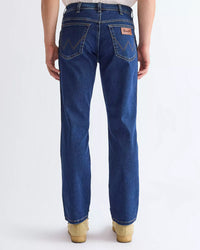 Wrangler Texas Stretch Authentic Straight Mens Jeans - Darkstone | Wrangler Jeans | JEANSTORE