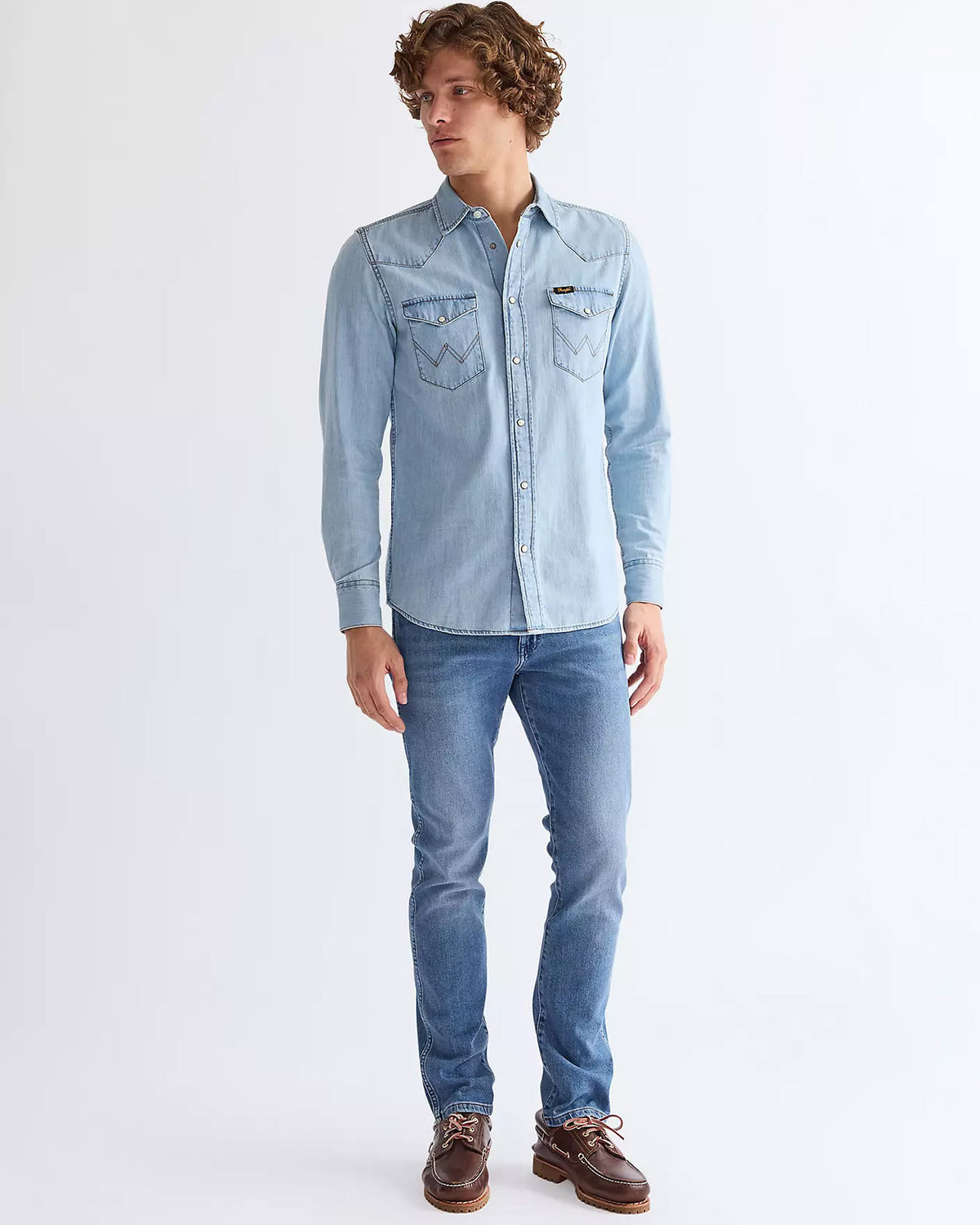 Wrangler Larston Slim Tapered Mens Jeans - New Favorite | Wrangler Jeans | JEANSTORE