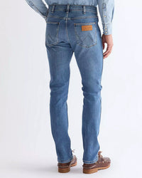 Wrangler Larston Slim Tapered Mens Jeans - New Favorite | Wrangler Jeans | JEANSTORE