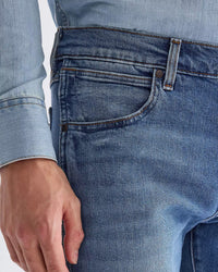 Wrangler Larston Slim Tapered Mens Jeans - New Favorite | Wrangler Jeans | JEANSTORE
