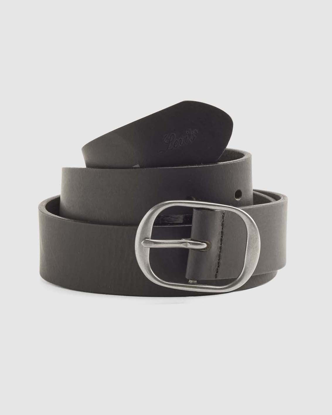 Levi's® Womens Madison Leather Belt - Caviar