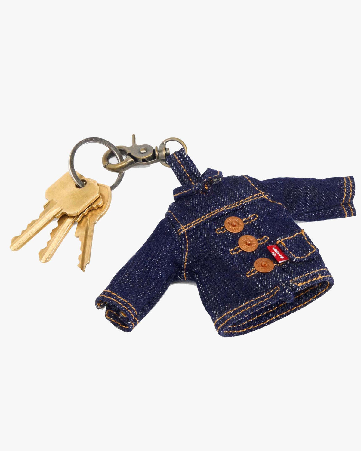 Levi's® Mini Trucker Charm - Ocean Indigo | Levi's® Wallets & Key Fobs | Jeanstore