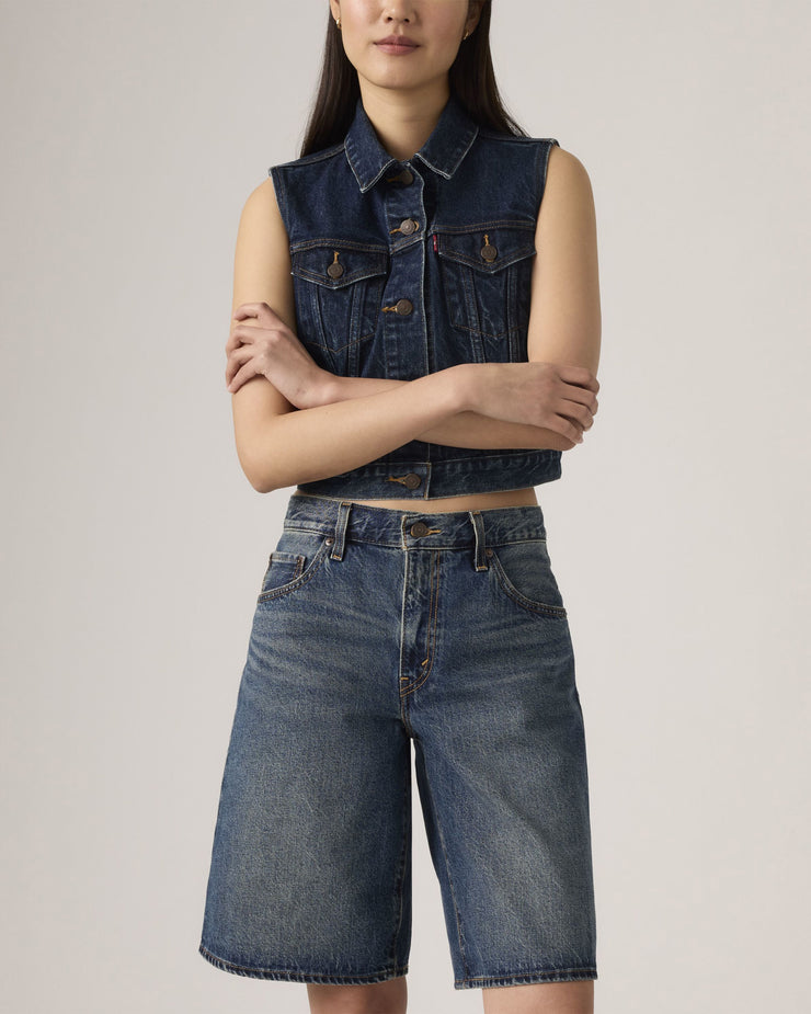 Levi's® Womens Baggy Dad Loose Fit Jorts - Hinged Heart | Levi's® Shorts | JEANSTORE