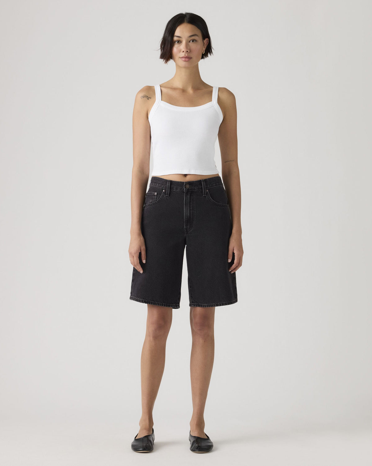 Levi's® Womens Baggy Dad Loose Fit Jorts - Open Mind