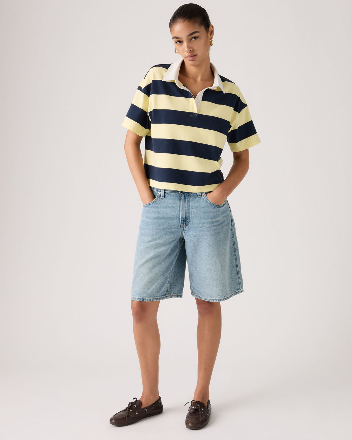 Levi's® Womens Baggy Dad Loose Fit Jorts - We Did It | Levi's® Shorts | JEANSTORE