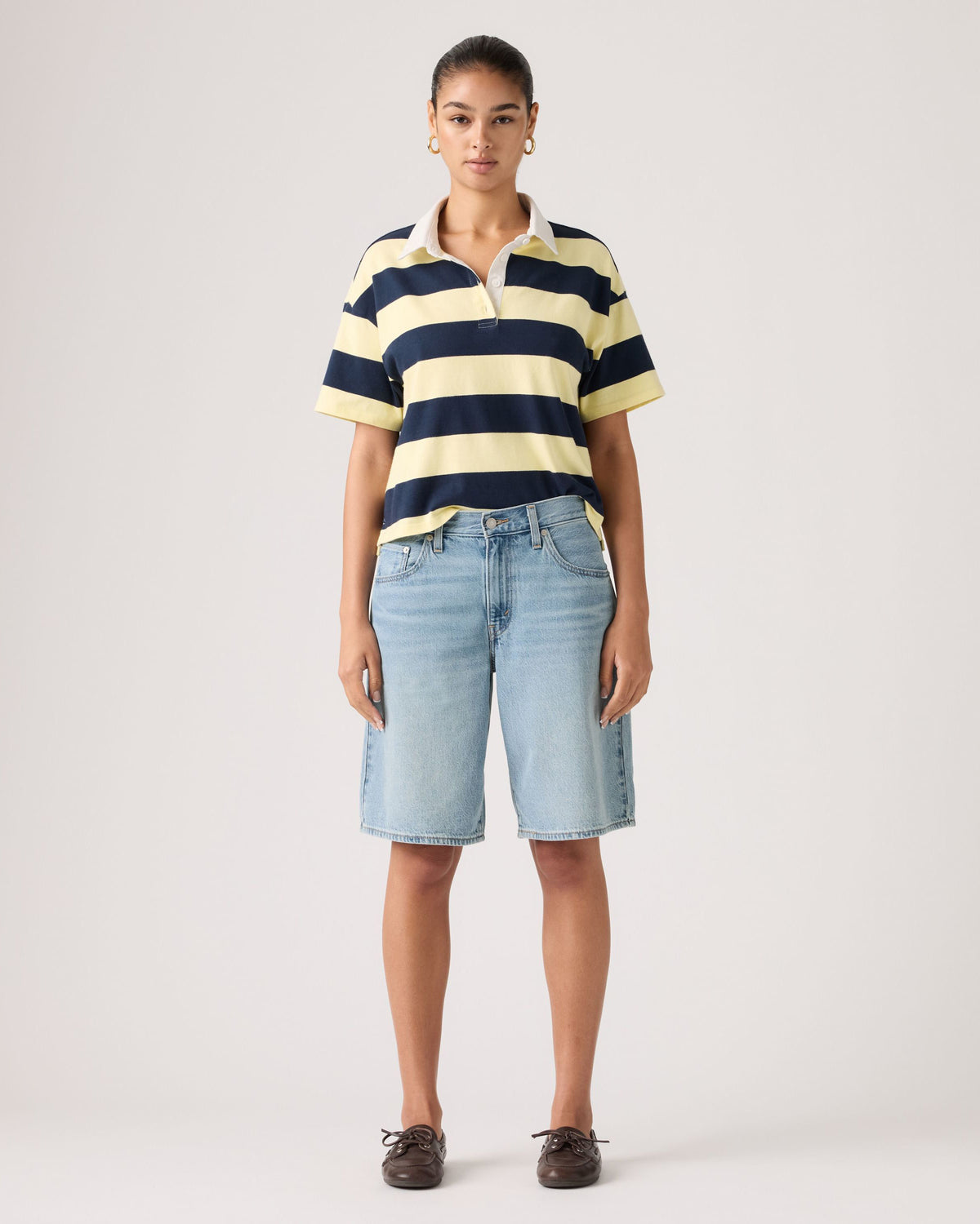 Levi's® Womens Baggy Dad Loose Fit Jorts - We Did It | Levi's® Shorts | JEANSTORE