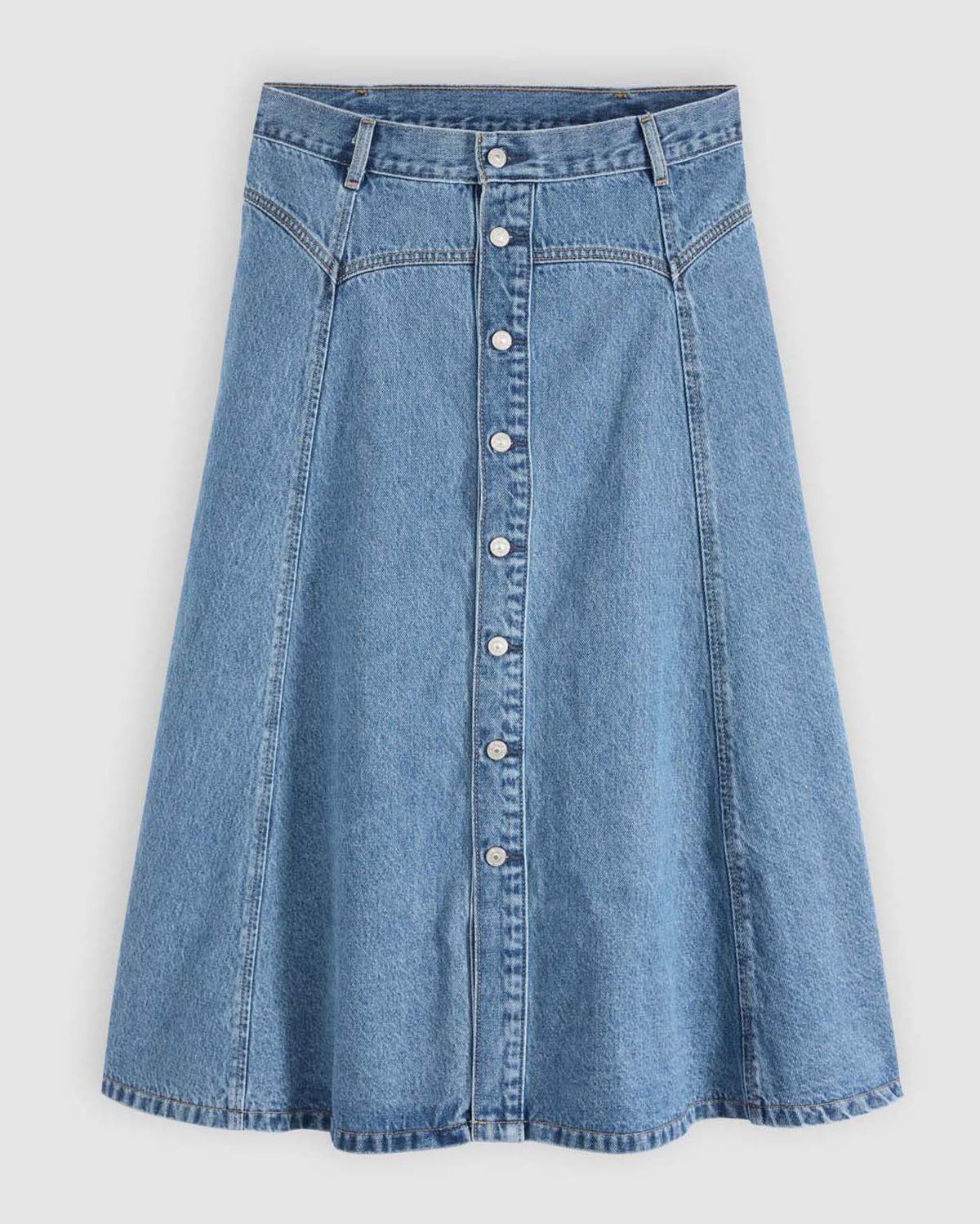Levi's® Womens Yoked Western Skirt - Inner Adventurer Stone