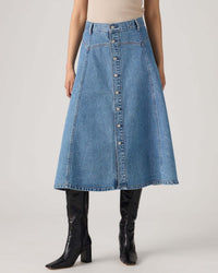 Levi's® Womens Yoked Western Skirt - Inner Adventurer Stone