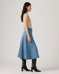 Levi's® Womens Yoked Western Skirt - Inner Adventurer Stone