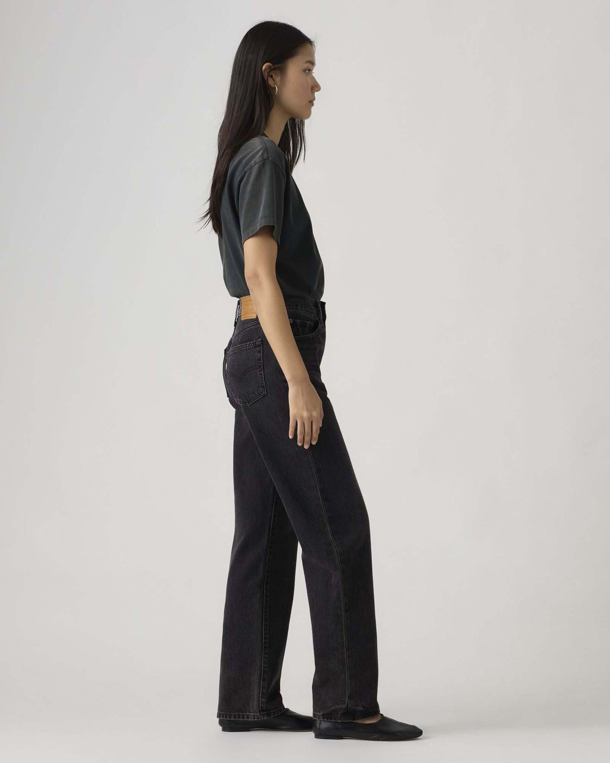Levi's® Womens Easy Dad Relaxed Straight Jeans - Rebel Edge