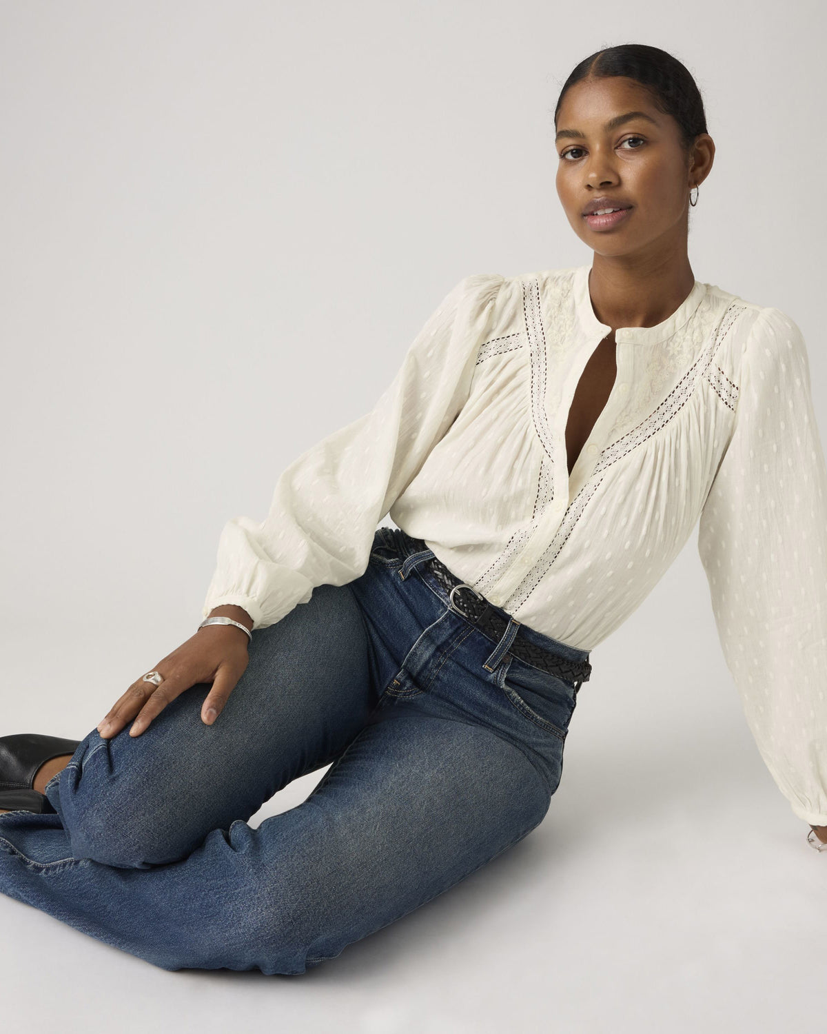 Levi's® Womens Easy Dad Relaxed Straight Jeans - Free Lunch LB | Levi's® Jeans | JEANSTORE
