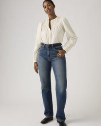 Levi's® Womens Easy Dad Relaxed Straight Jeans - Free Lunch LB | Levi's® Jeans | JEANSTORE
