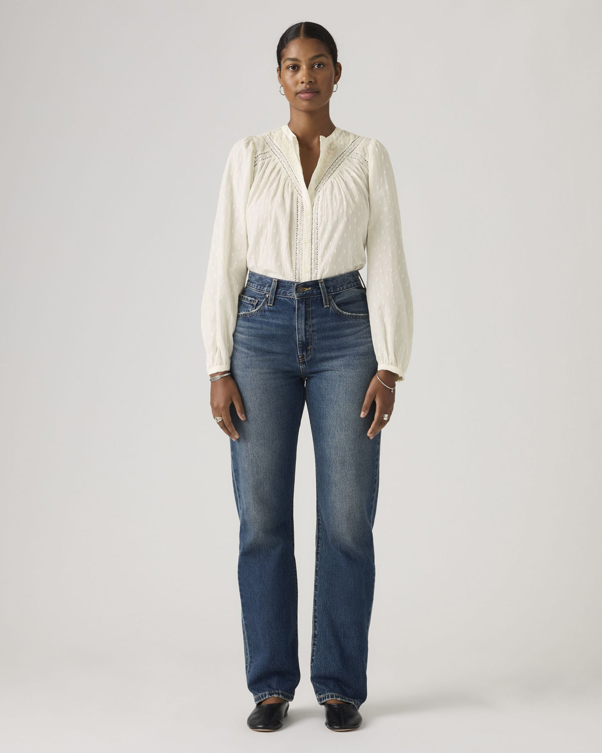 Levi's® Womens Easy Dad Relaxed Straight Jeans - Free Lunch LB | Levi's® Jeans | JEANSTORE