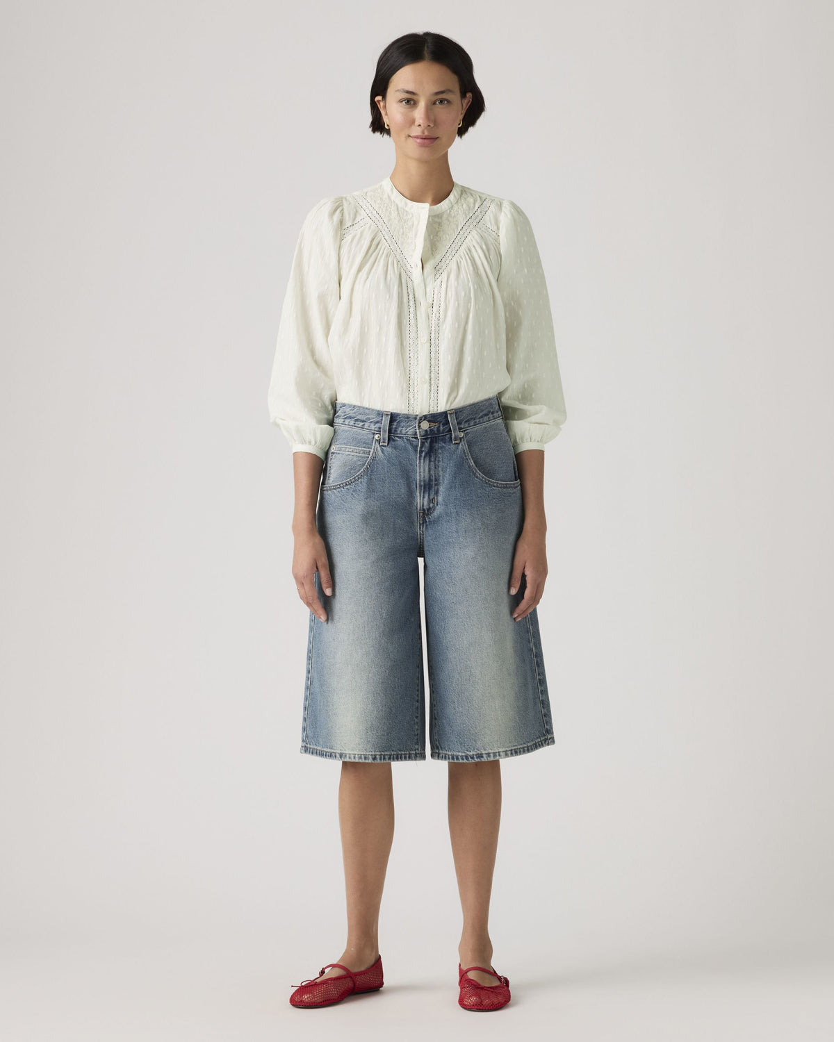 Levi's® Womens Super Baggy Jorts - Hazy Times
