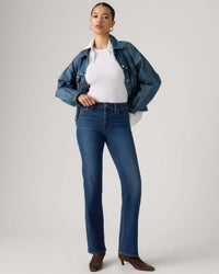Levi's® Womens 723 High Rise Straight Jeans - True Blue Dark
