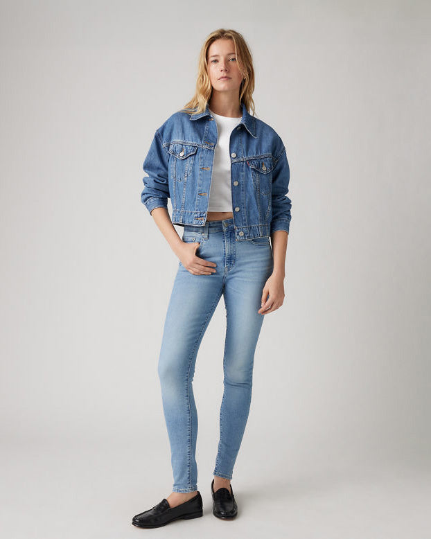 Levi's® Womens 721 High Rise Skinny Jeans - Blue Wave Light | Levi's® Jeans | JEANSTORE