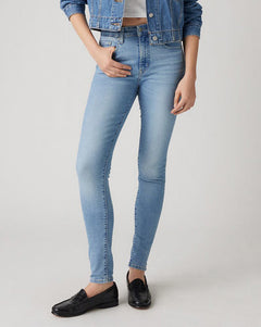 Levi's® Womens 721 High Rise Skinny Jeans - Blue Wave Light