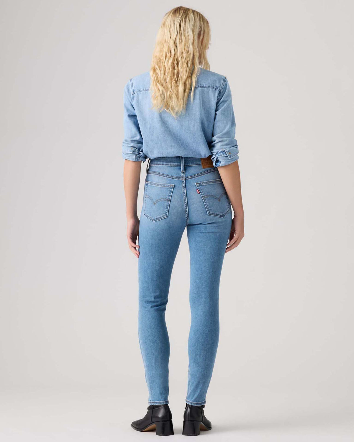 Levi's® Womens 721 High Rise Skinny Jeans - True Blue Mid