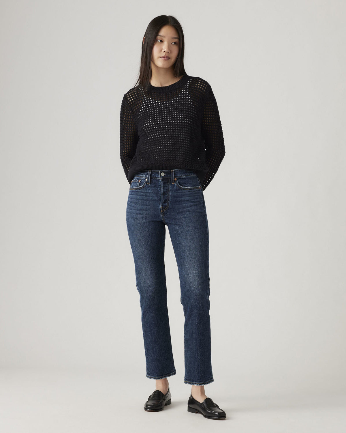 Levi's® Womens Wedgie Straight Fit Jeans - Indifferent Indigo