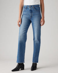 Levi's® Womens Ribcage Straight Ankle Jeans - Dance Around
