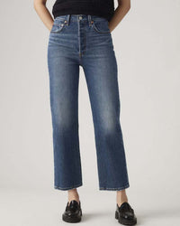 Levi's® Womens Ribcage Straight Ankle Jeans - My Honor No DX