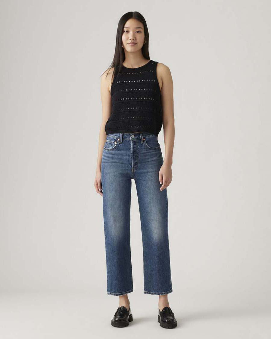 Levi's® Womens Ribcage Straight Ankle Jeans - My Honor No DX
