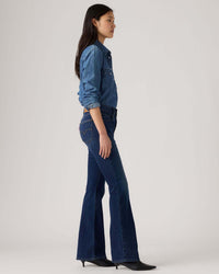 Levi's® Womens 726 High Rise Flare Jeans - True Blue Dark