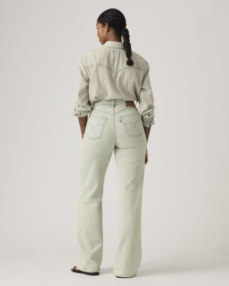 Levi's® Womens Ribcage Wide Leg Jeans - De Oro