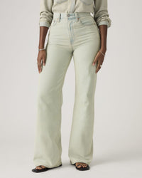 Levi's® Womens Ribcage Wide Leg Jeans - De Oro