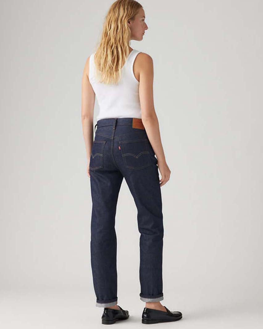 Levi's® Womens 501 Rigid Selvedge Denim Jeans - Lined Up | Levi's® Jeans | Jeanstore