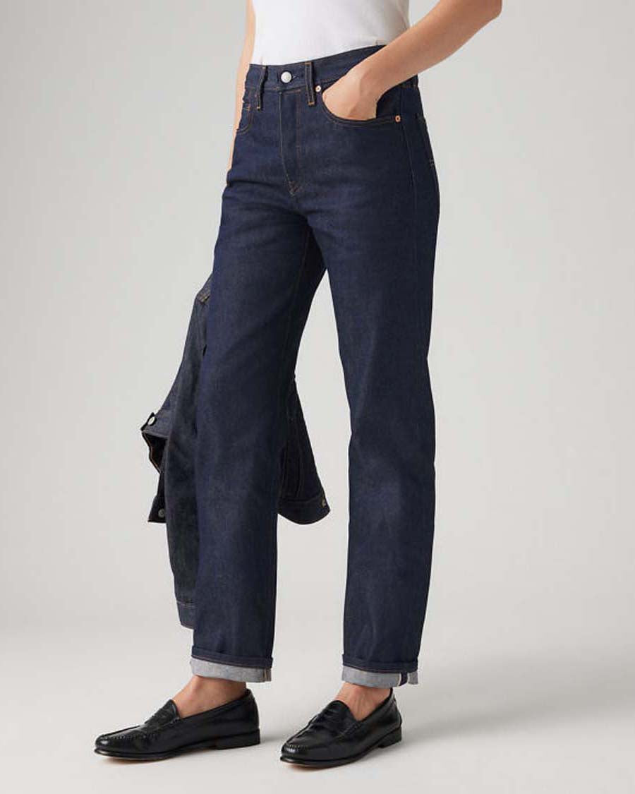 Levi's® Womens 501 Rigid Selvedge Denim Jeans - Lined Up | Levi's® Jeans | Jeanstore