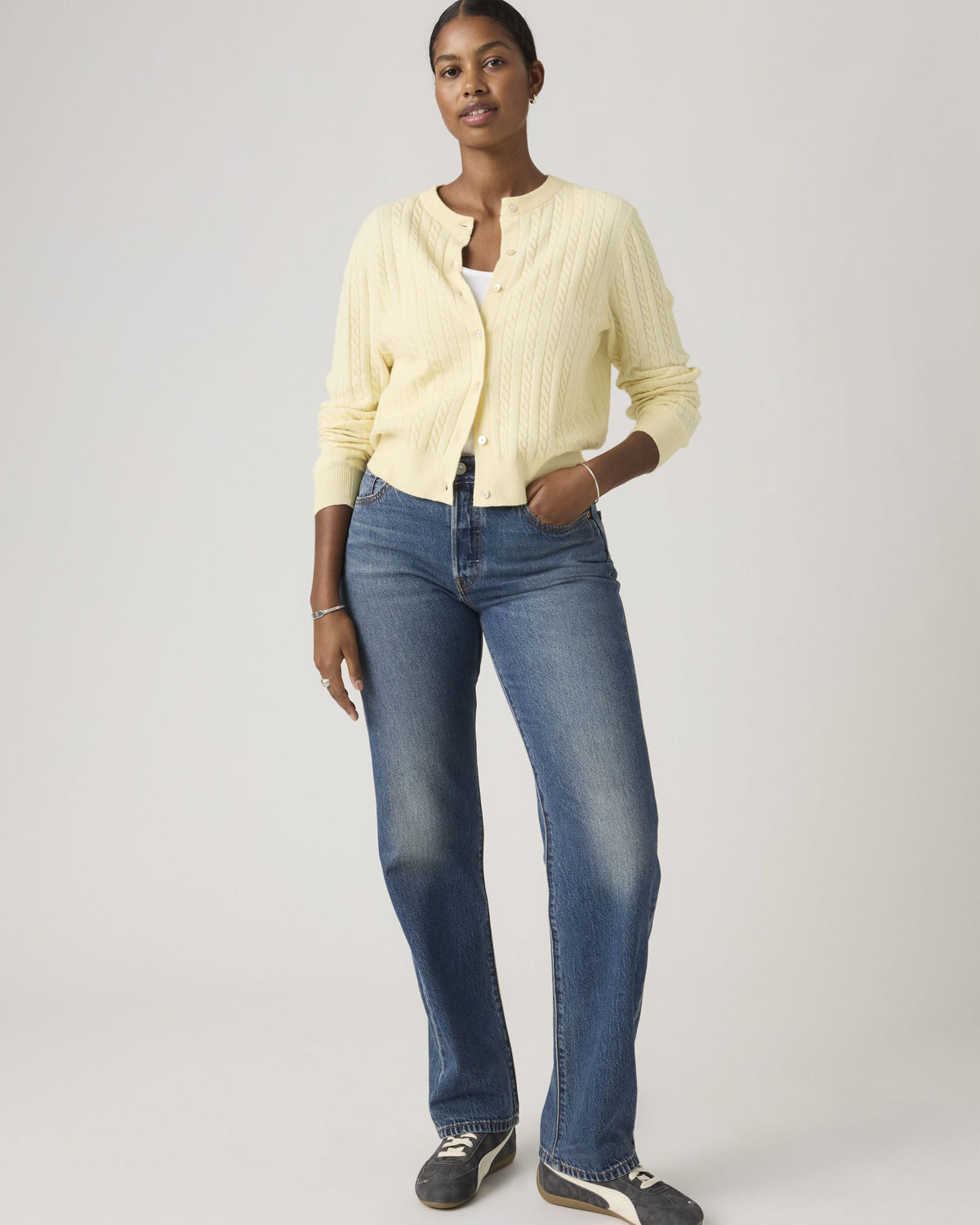 Levi's® Womens 501 90's Lightweight Relaxed Straight Fit Jeans - Forever Fine
