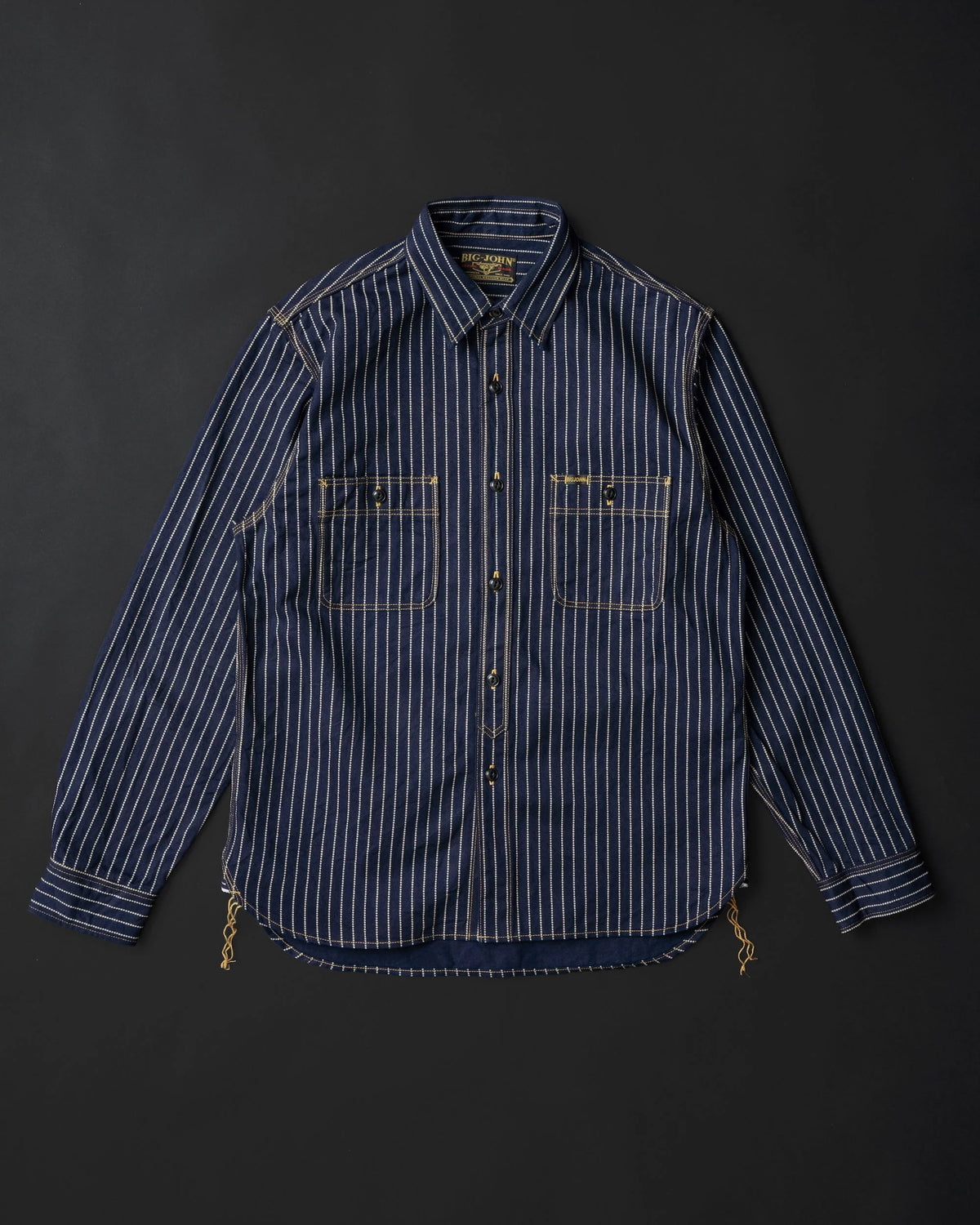 Big John MS005E 10oz Selvedge Denim Work Shirt - Wabash