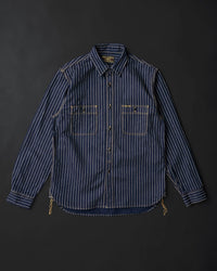 Big John MS005E 10oz Selvedge Denim Work Shirt - Wabash