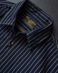 Big John MS005E 10oz Selvedge Denim Work Shirt - Wabash