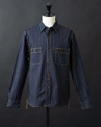 Big John MS005E 10oz Selvedge Denim Work Shirt - Wabash
