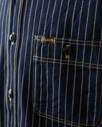 Big John MS005E 10oz Selvedge Denim Work Shirt - Wabash