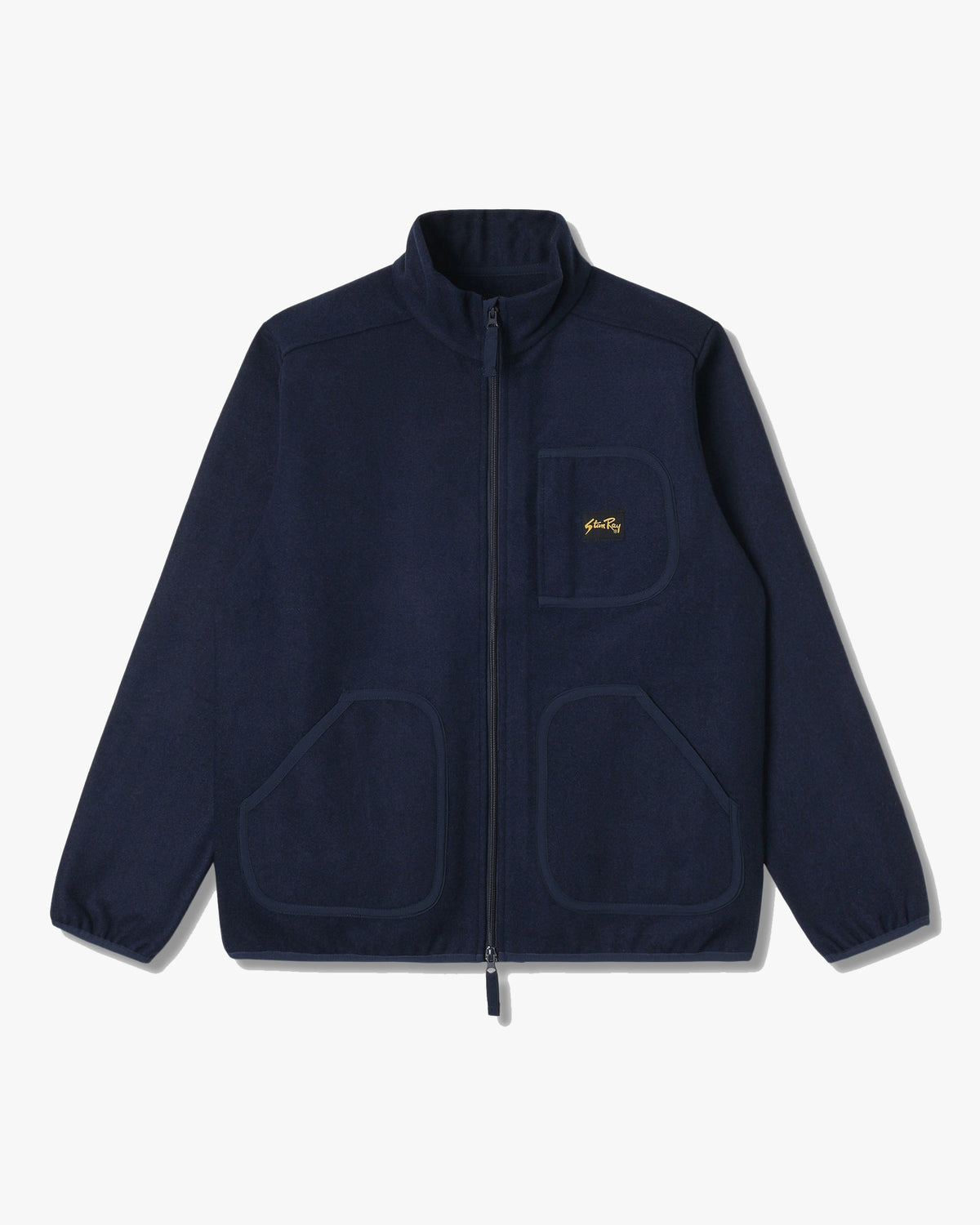 Stan Ray Wool Fleece Jacket - Navy Heather | Stan Ray Jackets & Coats | JEANSTORE