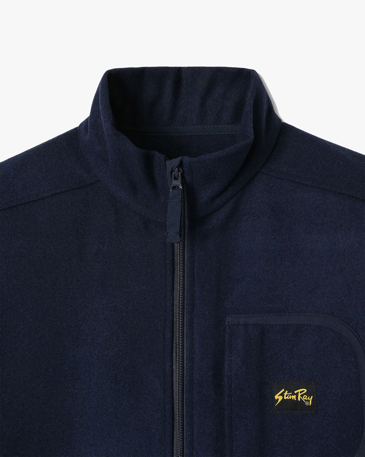 Stan Ray Wool Fleece Jacket - Navy Heather | Stan Ray Jackets & Coats | JEANSTORE