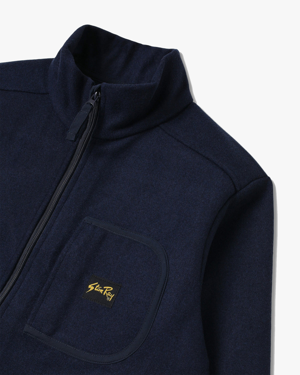 Stan Ray Wool Fleece Jacket - Navy Heather | Stan Ray Jackets & Coats | JEANSTORE