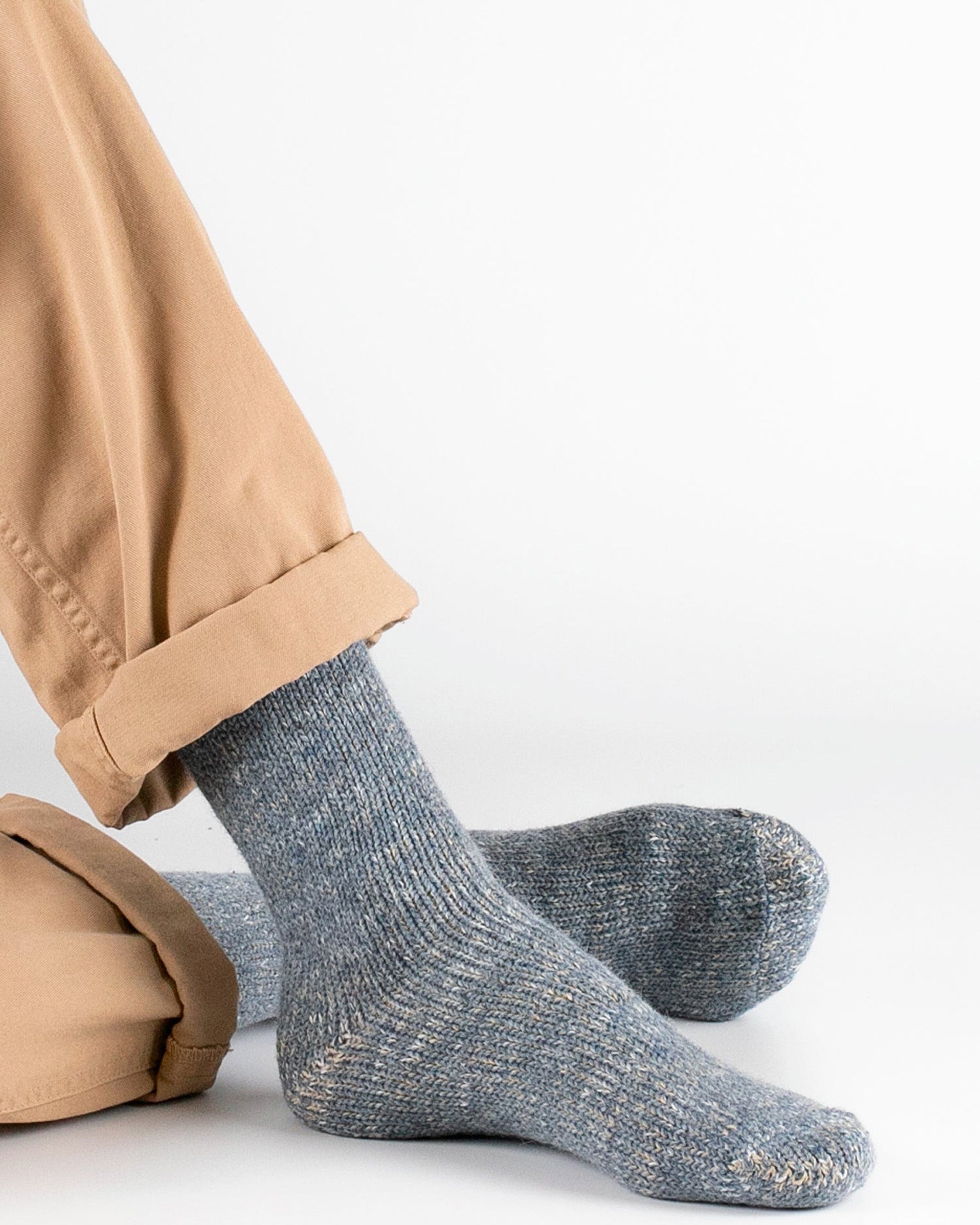 Thunders Love Wool Collection Recycled Socks - Blue | Thunders Love Socks | JEANSTORE