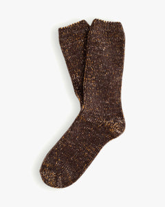 Thunders Love Wool Collection Recycled Socks - Brown