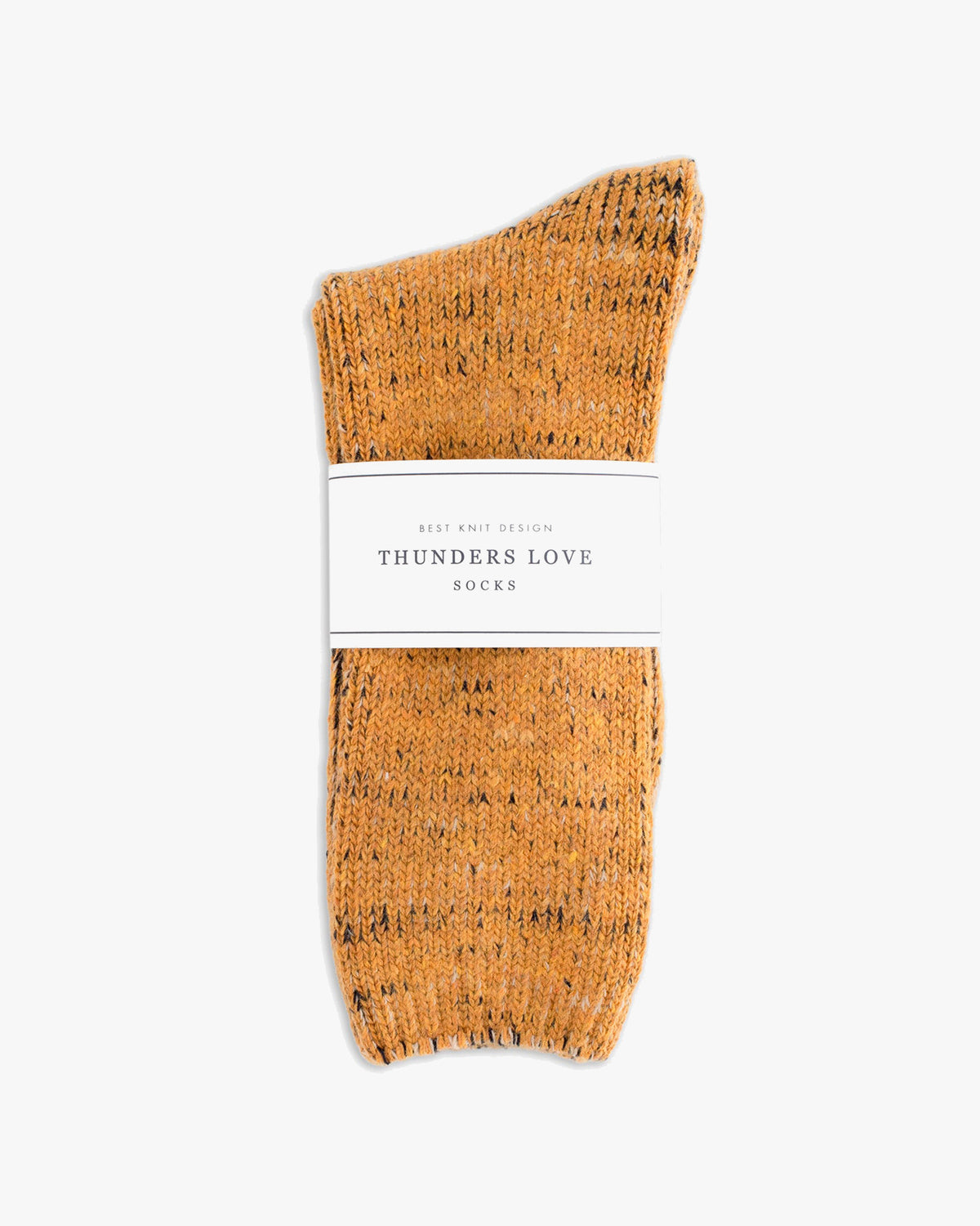 Thunders Love Wool Collection Recycled Socks - Mustard | Thunders Love Socks | JEANSTORE