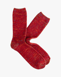 Thunders Love Wool Collection Recycled Socks - Red
