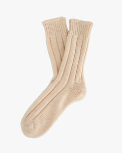 Thunders Love Wool Collection Socks - Shetland Raw White