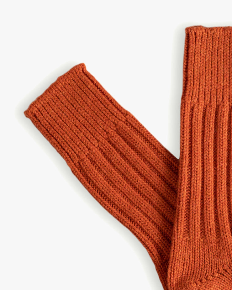Thunders Love Wool Collection Socks - Solid Orange