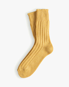 Thunders Love Wool Collection Socks - Solid Soft Yellow