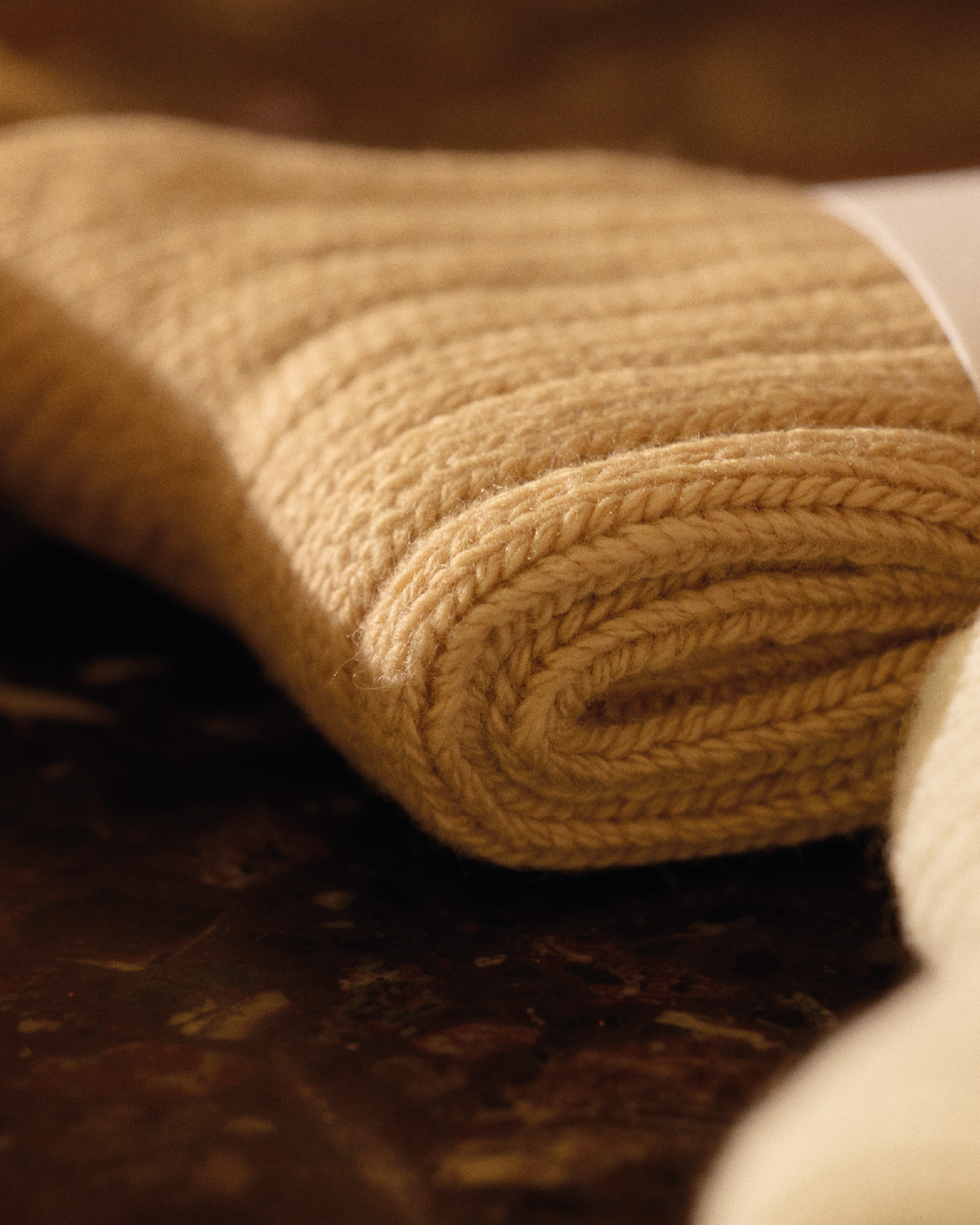 Thunders Love Soft Wool Collection Socks - Raw White