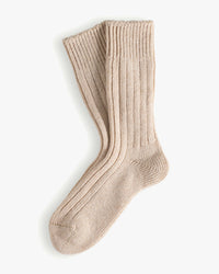 Thunders Love Soft Wool Collection Socks - Raw White